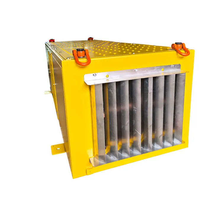 Bromsmotstånd för gruvlastbil